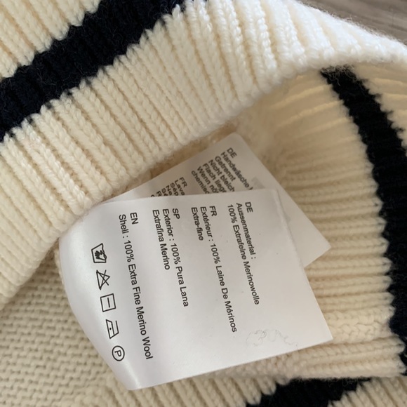 NWT Perfect moment frostine ski sweater in red/Snow White/navy - Picture 10 of 11